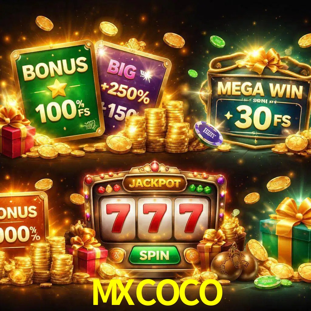 Tipos de bonos MXCOCO incluyendo recompensas de bienvenida y promociones continuas